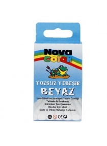 TEBEŞİR BEYAZ 10 LU NC-4110 / NOVA COLOR