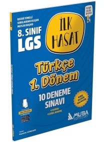 8.SINIF LGS TÜRKÇE İLK HASAT I.DÖNEM 10 DENEME SINAVI / MUBA