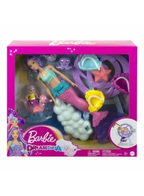 BARBIE DREAMTOPIA DENİZKIZI BEBEK VE OYUN ALANI HLC30