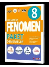 8.SINIF LGS 8 Lİ PAKET DENEMELER / FENOMEN