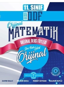 11.SINIF MATEMATİK ODF ORJİNAL DERS FÖYLERİ / ORJİNAL YAYINLARI