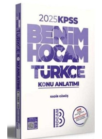 KPSS 2025 TÜRKÇE KONU ANLATIMLI / BENİM HOCAM